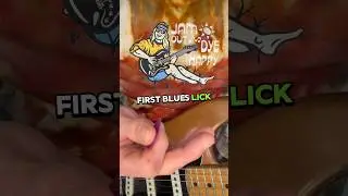 First Blues Lick to Learn🎸 #guitar #guitarplayer #guitarsolo