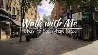 UK | A walk from Central London towards the King's residence [4K HDR]