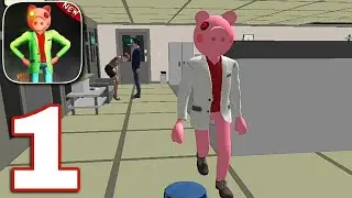 Hello Scary Piggy Boss : Horror Escape Full Gameplay Walkthrough || Level 1 to 10 ||