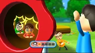Wii Party Board Game Island 168 - OldbieGaming Vs Jinna Vs MrBean Vs Asami