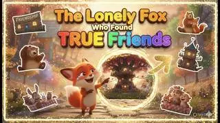 The Lonely Fox Who Found TRUE Friends 🦊💕 Magical Friendship Story for Kids