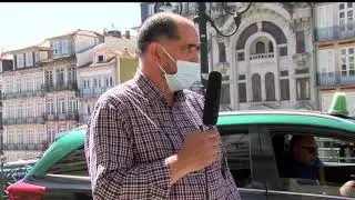 Quebra do neg&oacute;cio de taxistas no Porto
