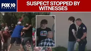 Charlie Kirk memorial damaged; suspect arrested | FOX 10 Phoenix