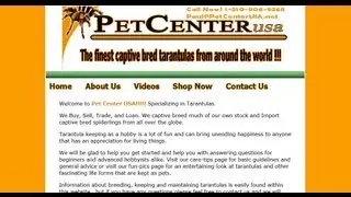 Pet Center USA Review - Grammostola Pulchripes Sling