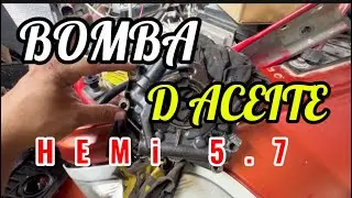 Cambio de bomba motor hemi 5.7 / baja presi&oacute;n de aceite / Chaiz Performance