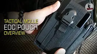Mini Tactical EDC Pouch | MOLLE Pouch + EDC Organizer