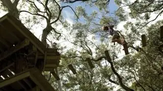 TREE-SURFING @ Enchanted Maze Garden