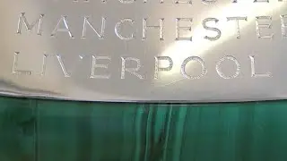 Premier League trophy engraving | '19-20 LIVERPOOL'