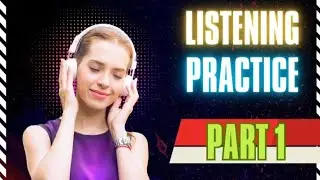 Listening Practice Part 1: First Time Meeting | Easy English Conversation for Beginners