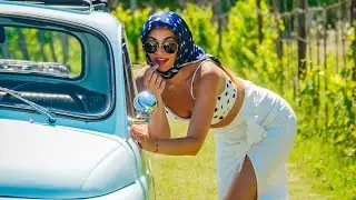 Summer holiday in Italy - part 8 : Tuscany / Toscana/ Luxury villa / Vintage car / Fiat 500
