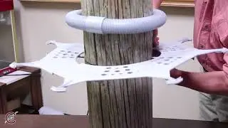 How to Install Pole Guard by Critter Guard - Installation Training Instructions