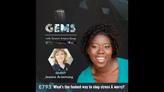 What's the fastest way to stop worry with Joanna Armstrong?