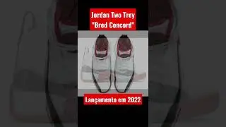 Novidades e Lan&ccedil;amentos Sneakers - Jordan Two Trey Bred Concord #shorts