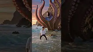 &ldquo;Insaan vs Octopus 🥊🐙 | AI Fighting Short&rdquo; #fighting #viral #fighter #short #newyear2026video #ai