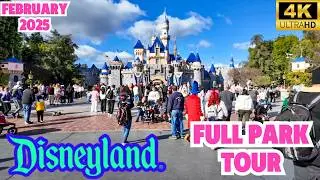 Disneyland Adventures Walkthrough 2025 [4K POV]