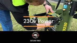 Log Splitter 9ton Vertical 230v Heavy Duty Log Splitter GAMUL T9 230