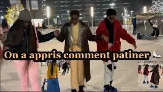 On a appris à patiner ⛸/ Learning how to skate