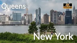 New York City Walking Tour [4K] : Queens LIC