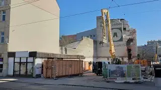 Nachtrag Lost Places Linz 39: Abriss Weinturm - Am Grünmarkt