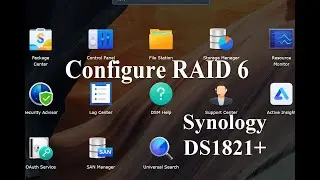 Как настроить RAID 6 в Synology NAS &mdash; модель Synology NAS DS1821+