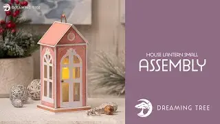 SVG File - House Lantern Small SVG - Assembly Tutorial (For Cricut, Silhouette, and ScanNCut)