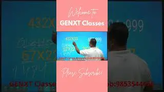 Vedic Math Trick in 60 Seconds | Fast Calculation for Competitive Exams | GENXT Classes