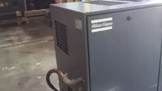 30 H.p. air compressor Atlas copco GA22 Used