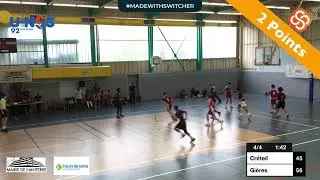 CF UNSS BASKET CLG GAR&Ccedil;ON - CLG CHEVREUL(Cr&eacute;teil ) vs CLG CHAMANDIER (GI&Egrave;RES)