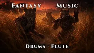 Claws in the Tall Grass &ndash; Tribal Flute & Combat Drums (Fantasy, DnD, RPG, Writing)