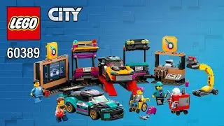 LEGO&reg; City Custom Car Garage (60389)[507 pcs] Step-by-Step Building Instructions @TopBrickBuilder
