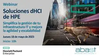 Webinar sobre Soluciones dHCI de HPE