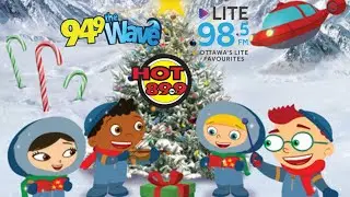 What if these other Canadian Christmas Radio Stations existed in Little Einsteins?