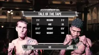 Pinnacle FC12 Fight 6 Justin Patton Vs James Brown
