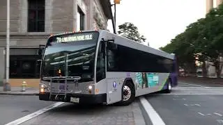 GRTC 2010 Gillig Advantage BRT 911 on Route 7A & 2016 Gillig Advantage BRT CNG 2004 on the PULSE
