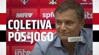 COLETIVA P&Oacute;S-JOGO: SPFC 3 X 2 BOTAFOGO | SPFCTV