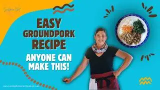 Easy Ground Pork Recipe (Rice Bowl with Gochujang Sauce) | Protein-Rich Food