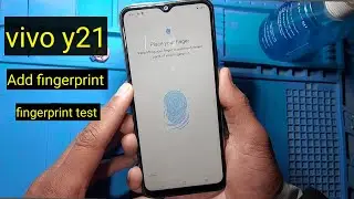 How to Add fingerprint lock In vivo y21 | Vivo Y21 Fingerprint settings and Test