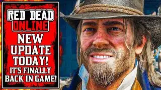 THEY FINALLY DID IT! The NEW Red Dead Online UPDATE Today (RDR2)