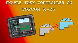 Enable Task controller Section control (TC - SC) on Topcon X - 25