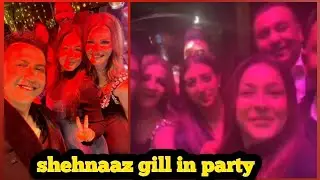 Shehnaaz gill partying with stars