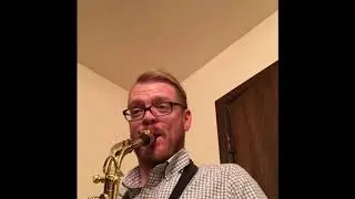 Ferling Etude No. 9 || James Barger, Saxophone