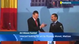 Interpol tracks lost art down to Romania