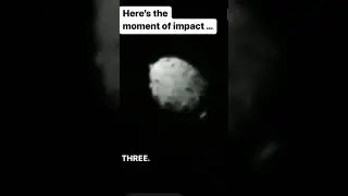 NASA made history by deliberately crashing a spacecraft into an asteroid 🚀☄️