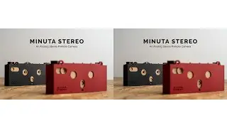3D Stereo Phinhole Photography shot with MINUTA STEREO (Parallel Pairs)