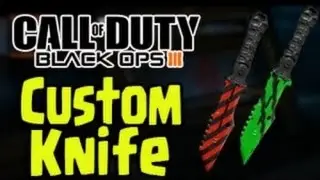 Cod bo3 cool custom knife paint job Easy and fast