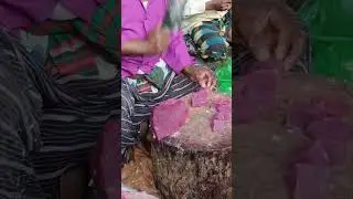 Wow Big Red Ox Meat Cutting & Selling #meat #meatprocessing #food #beefburyani 