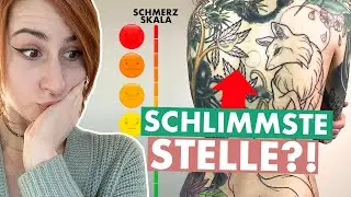 Ich bewerte ALLE meine Tattoos nach Schmerz (0 - LAVA🔥)