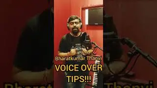 Voice Over Tips in Hindi by Bharatkumar Thanvi, Trainer, Voice Modulation Training Institute Mumbai