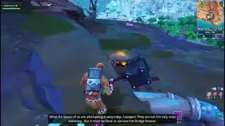 Collect the Visitor recording on the Floating Island and in Retail Row in a single match