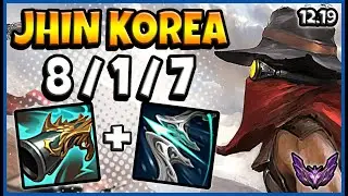 Jhin ADC vs Sivir / Korea Master / Patch 12.19 / Season 12 🔥